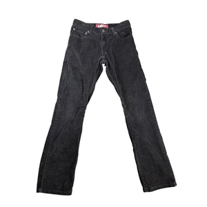 Levi's 511 Skinny Corduroy Pants Black Casual Everyday Style Size 14 Reg 27x27 - Picture 1 of 12