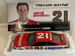 TREVOR BAYNE #21 2013 MOTORCRAFT QUICKLANE AUTOGRAPHED 1/24 PLEASE READ!!!! - Picture 1 of 15