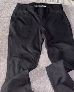 Womans Carhartt Force Fitted Midweight Utility Leggings Size M, Black - Picture 1 of 9