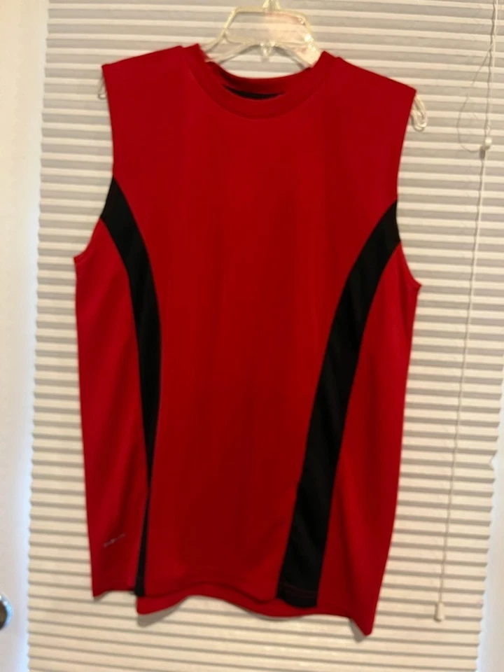 Camiseta sin mangas Courtmax ABOVE THE RIM para hombre talla mediana nueva sin etiqueta Foto 1 de 1