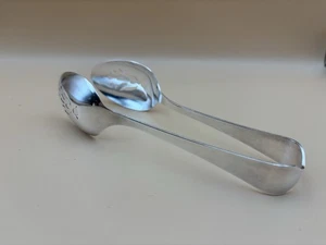 Reed & Barton versilberte Servierzange, Gemüse versilberte Servierlöffel - Bild 1 von 8