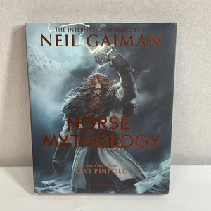 Norse Mythology by Neil Gaiman, Illustrated by Levi Pinfold, Hardback - Picture 1 of 19