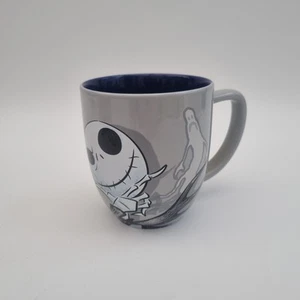 Disney Gris Taza Taza Jack Skellington Pesadilla Antes De Navidad Halloween Fantasma - Imagen 1 de 6