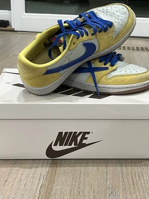 Tênis Feminino Travis Scott Canary Tamanho 9.5W/8M (Usado Com Nova Caixa) - Imagem 1 de 4