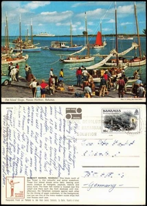 Nassau Bahamas Out-Island-Shops, Harbour (Market Range) Schiffe 1975 - Picture 1 of 3