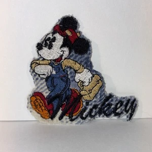 Vintage 1980’s Mickey Embroidered Patch - Picture 1 of 3