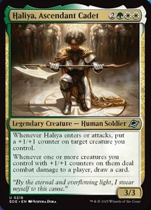 MTG magic cards 1x Haliya, Ascendant Cadet Edge of Eternities NM-Mint, English - Picture 1 of 1
