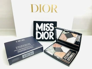 New Diorshow 5 Couleurs Eyeshadow #931 “Bold Black” & Miss Dior Pouch - Picture 1 of 9