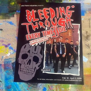 BLEEDING THROUGH 2006 Konzert Tour Magazin Promo Between the Buried and Me - Bild 1 von 7