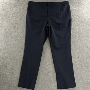 Banana Republic Womens Pants Blue Size 20L Ryan Career Office Work Wool Blend - Picture 1 of 16