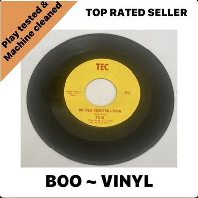 Tojo - Broken Hearted Lover ~ 7" Vinyl Record Soul Rare EX / M - Image 1 of 4