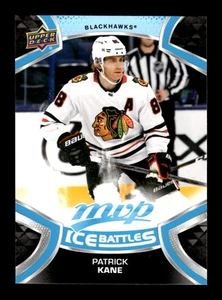 2021-22 Upper Deck MVP Ice Battles #217 Patrick Kane - Chicago Blackhawks - Picture 1 of 2