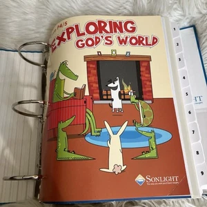 Sonlight Core P 4/5 Exploring God's World Homeschool Christian Curriculum - Picture 1 of 19