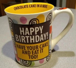 Lorrie Veasey Happy Birthday/Mug Cake Recipe Mug, Our Name Is Mud - Picture 1 of 4