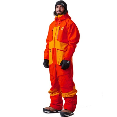 Picture Story Suit Herren-Schneeanzug Skianzug Snowboardanzug Wintersport Rot - Bild 1 von 4