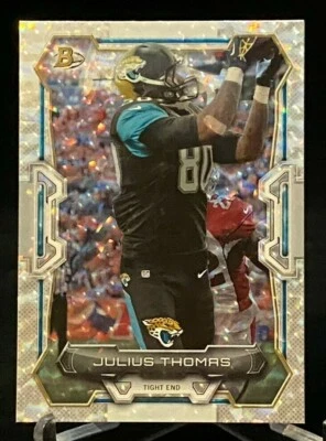 2015 Bowman Silver Ice #V34 Julius Thomas Jacksonville Jaguars - Image 1 of 2