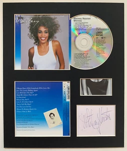 WHITNEY HOUSTON - Signed Autographed - WHITNEY - Album Display - Picture 1 of 1