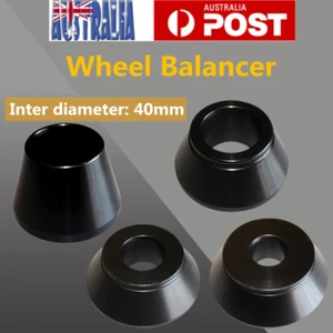 40mm Steel Wheel Balancer Cone Kit Standard Taper Shaft Car Tire Balancing Needs - Picture 1 of 9
