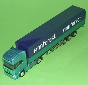 Herpa / Scania & Semitrailer 'Finnforest' / 1:87 Scale - Picture 1 of 9