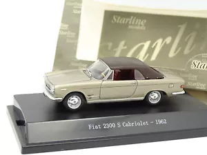 Starline 1/43 - Fiat 2300 S Cabriolet Cerrado 1962 - Imagen 1 de 1
