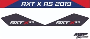 SEADOO RXT X RS 300 2018 - 2021 Graphics/Decal/ Sticker Kit REAR SIDES ONLY - Picture 1 of 1