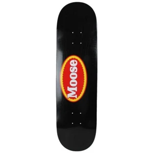 Moose Skateboard Deck 8 3/8 X 32 Canadian Maple Fresh Logo Black/Red - Picture 1 of 1