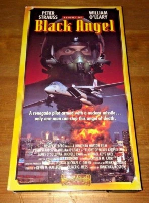 Flight of Black Angel (VHS, 1991) Peter Strauss, William O'Leary FREE DVD - Image 1 of 3