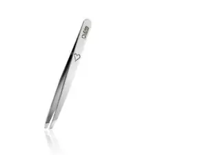 Rubis Schweiz Schweizer Pinzette Edelstahl mit Herz schräge Spitze 3-3/4" - Bild 1 von 1
