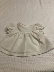 Vintage Allison Ann white dress 0-3 M - Picture 1 of 5