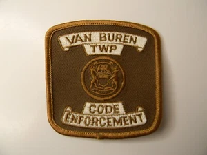 Van Buren Twp. (Michigan) Code Enforement Patch 3” x 3” - Bild 1 von 3