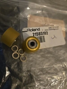 Zestaw 2 rolek szczycących OEM, część Roland #: 21565102 - lewa i prawa strona - Zdjęcie 1 z 3