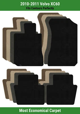 Lloyd Velourtex Front & Rear Row Carpet Mats for 2010-2011 Volvo XC60  - Image 1 of 4