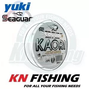 Línea de pesca invisible de fluorocarbono SEAGUAR YUKI KAORI 30m 0,16-0,62mm - Imagen 1 de 2
