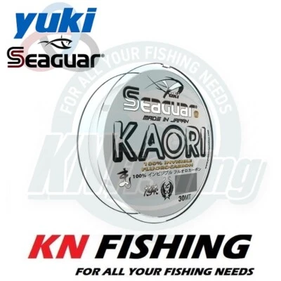 SEAGUAR YUKI KAORI Fluorocarbon Invisible Fishing Line Line 30m 0.16-0.62mm - Image 1 of 2