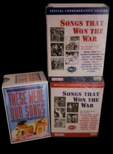 Songs That Won The War Vol 1 & Vol 2 SEALED 10 Cassette Tapes New Sealed + 3 set - Picture 1 of 12
