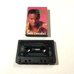 Tevin Campbell - Tell Me What You Want Me To Do (Cassette Single, 1991) Tested - Picture 1 of 2