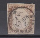 Sardegna IV emissione 1862 3lire usato.RARO