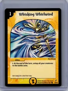 Duel Masters TCG Whisking Whirlwind Card 2004 - Picture 1 of 2