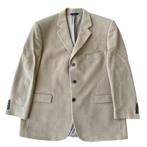 Brooks Brothers Men’s 48R Beige 3 Buttons Camel Hair Blazer Excellent Condition - Picture 1 of 11