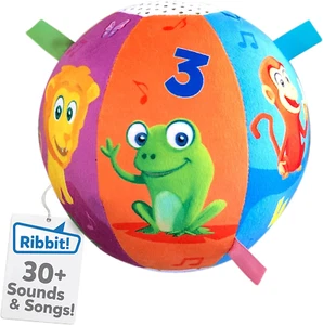 Talkin' Sports, Baby Ball with Music and Sound FX, Baby Toy for 6 to 12 Months, - Picture 1 of 12