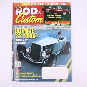 Rod & Custom 50th Anniv. Tribute To The Deuce Sept 2003 Volume 37 #9 - Picture 1 of 5
