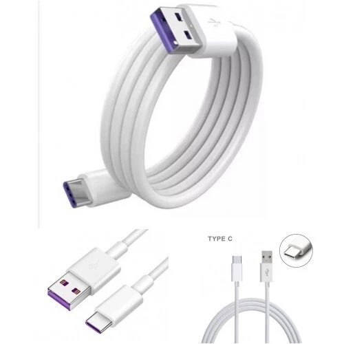 1M USB-C Fast Charger Cable for Samsung Galaxy S8 S9 S10+ S20+ | Type-C Quick - Image 1 of 1