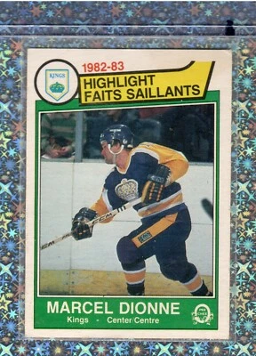 1983 O-Pee-Chee Marcel Dionne Highlight Los Angeles Kings #151 LoOKy 👀🔥 - Image 1 of 3