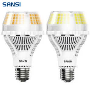 2X A21 22W=200W LED Light Bulbs 3000lm 3000K/5000K Warm White Daylight E26 CE - Picture 1 of 16