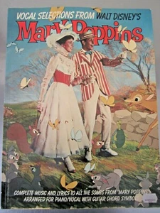  Vocal Selections From Walt Disney's MARY POPPINS 1977. 14 songs words & music. - Bild 1 von 8