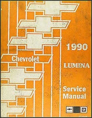 1990 Chevy Lumina Auto Servizio Manuale 90 Chevrolet Euro Riparazione Shop Libro - Immagine 1 di 2