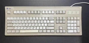 Sun 320-1266 PS/2 Keyboard Mini-Din-6 1.8M Cable, Korean Layout - Vintage Sun - Picture 1 of 14