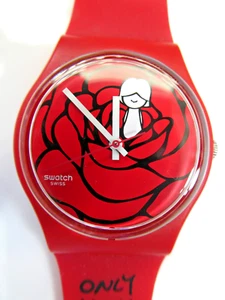 A Rare Swatch Watch GZ264 CATCH MY HEART, Mint Cond, New Battery, Box, Papers - Picture 1 of 11