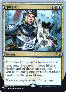 Magic the Gathering (mtg): UPLIST: Hot Fix - Rare - Foil - Picture 1 of 1