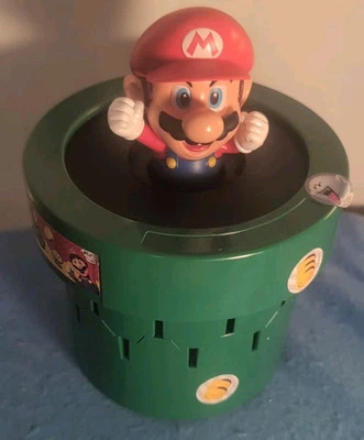 Super Mario Bros. Mario Pop-Up Game by TOMY - Kids SHIPS FRE Nintendo Gamer READ - Image 1 of 4
